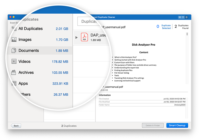 Advanced Duplicate Cleaner