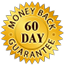 60 days money back guarantee