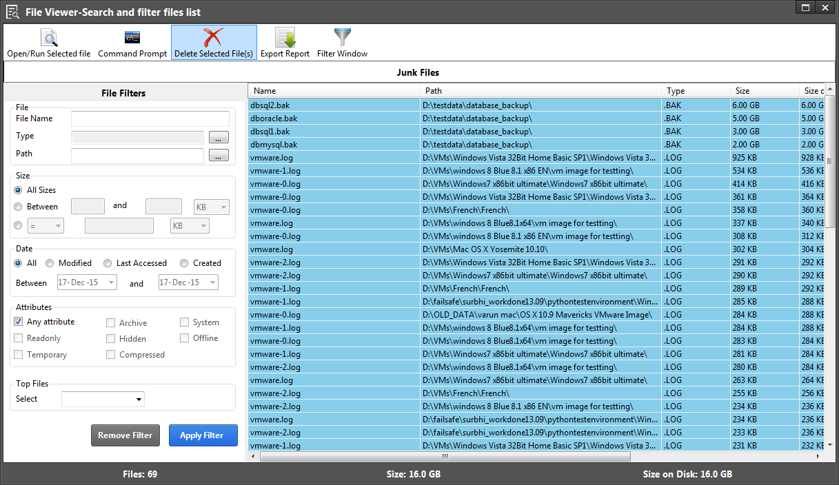 Delete Duplicate Files
